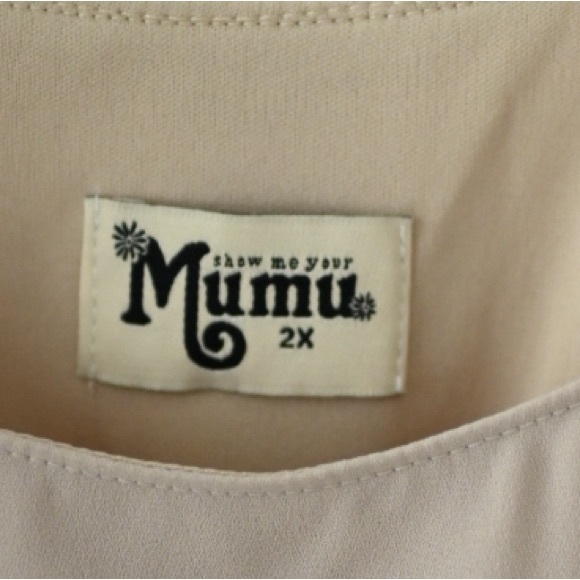 Show Me Your Mumu SMYMM Caitlyn plus size ruffle maxi dress 2x - Picture 4 of 5